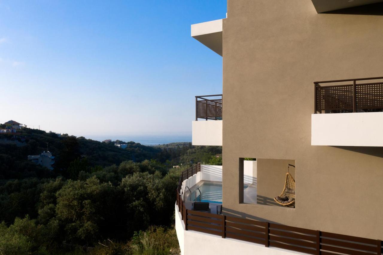 O-Cyanea Villa With Heated Pool Kournas Экстерьер фото