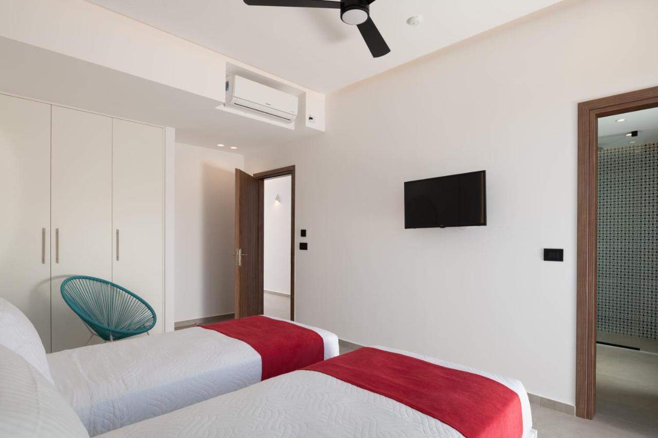 O-Cyanea Villa With Heated Pool Kournas Экстерьер фото